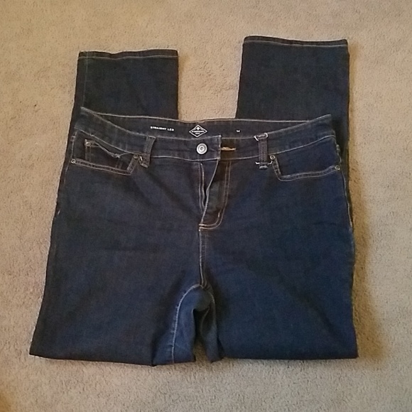 St. John's Bay Denim - St. Johns Bay Jean's, straight leg stretch